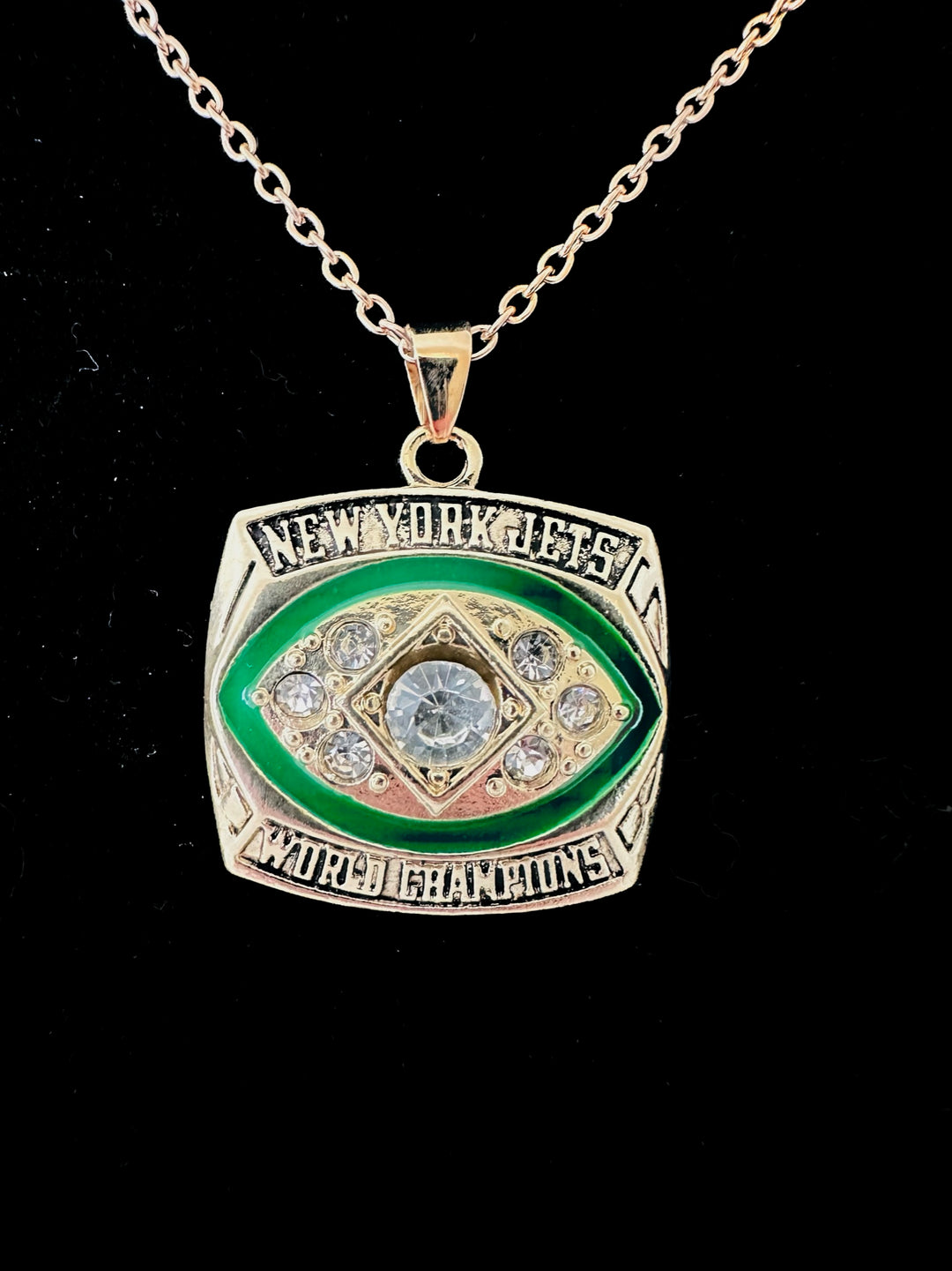 New York Jets 1968 Championship Pendant - EB Sports Championship Rings