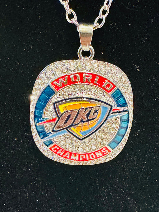 Oklahoma City Thunder 2025 championship Pendant (SGA), US SHIP - EB Sports Championship Rings