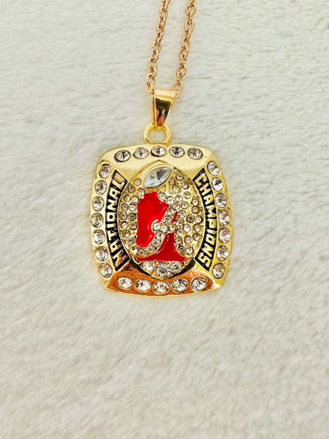 2017 Alabama Crimson Tide National Championship Pendant - EB Sports Championship Rings