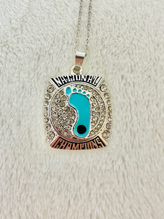 2017 North Carolina Tarheels NCAA SP Brass Championship Pendant - EBSports Championship Rings
