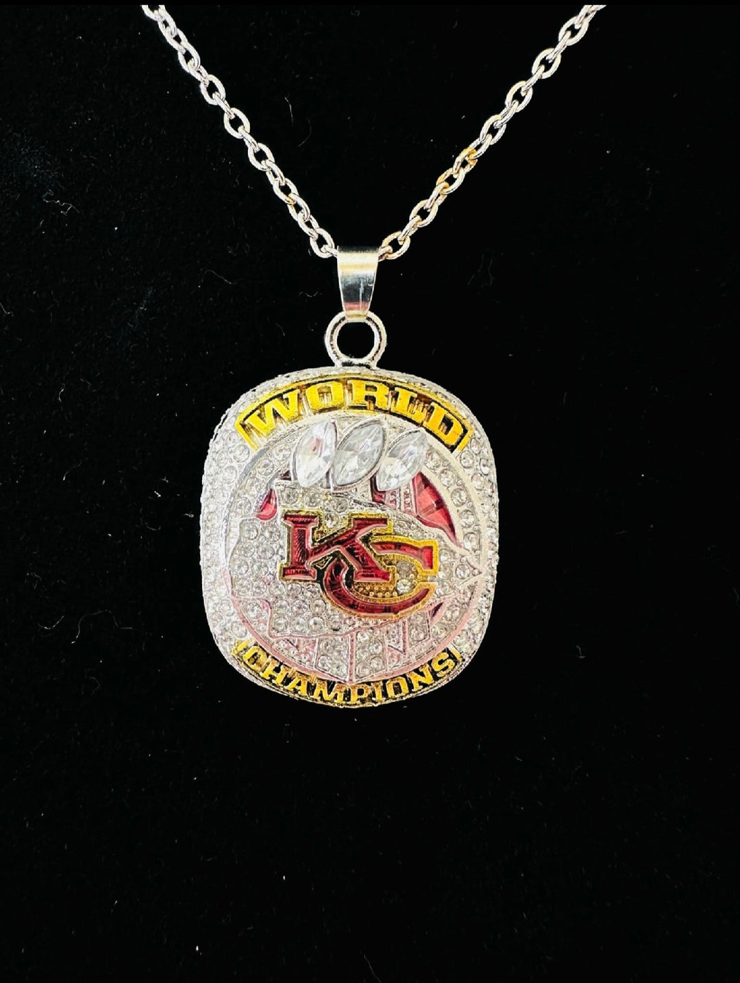 2023 Kansas City Chiefs Super Bowl Championship Pendant, US SHIP