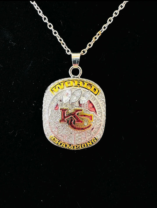 2023 Kansas City Chiefs Super Bowl Championship Pendant, US SHIP
