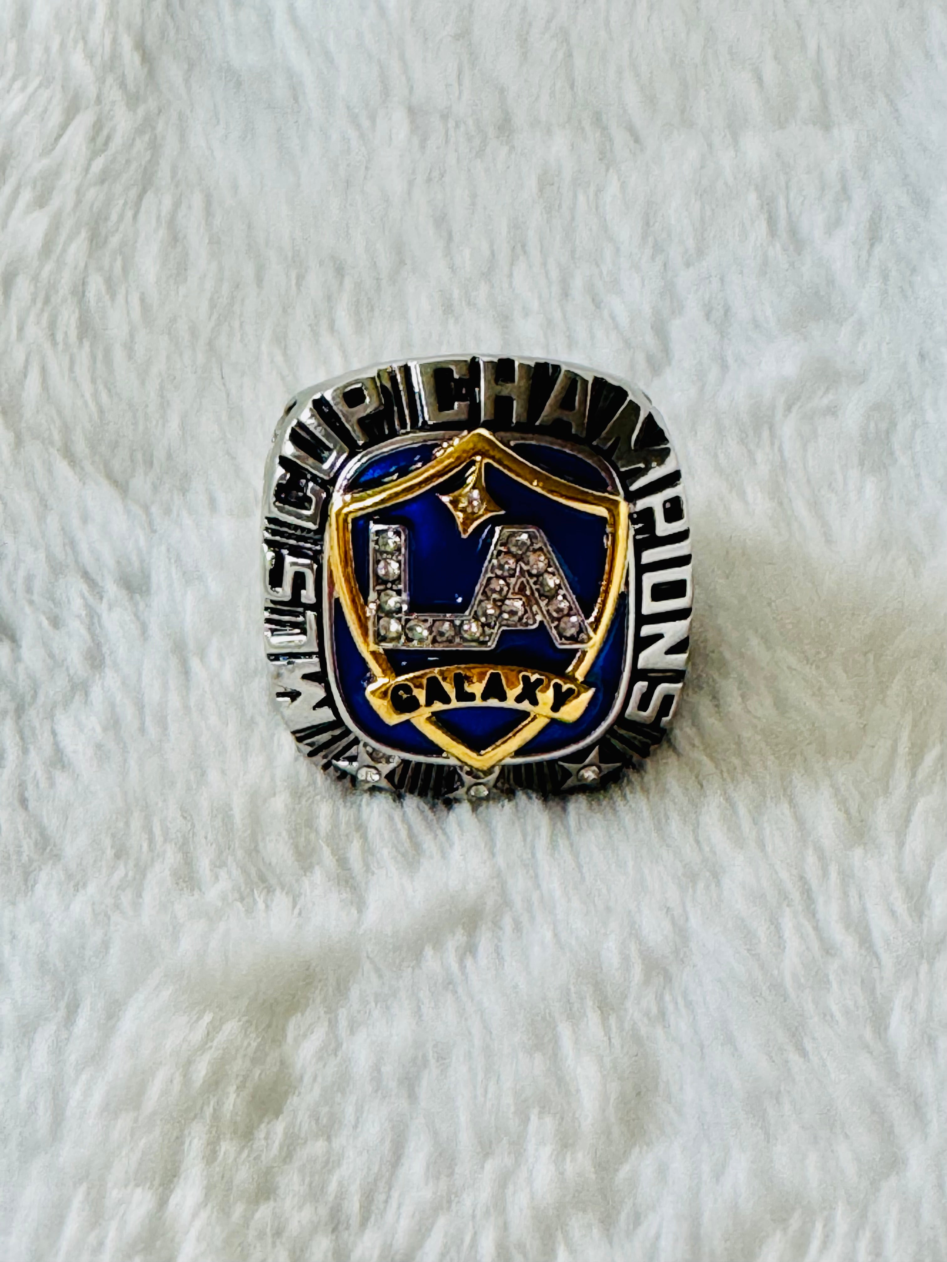 2011 MLS Cup LA Galaxy Championship Replica Ring Stadium Giveaway - EB Sports Championship Rings