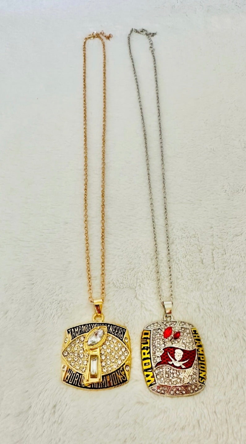 Tampa Bay Buccaneers Pendant - Super Bowl, US SHIP 2002/20 - EB Sports Championship Rings