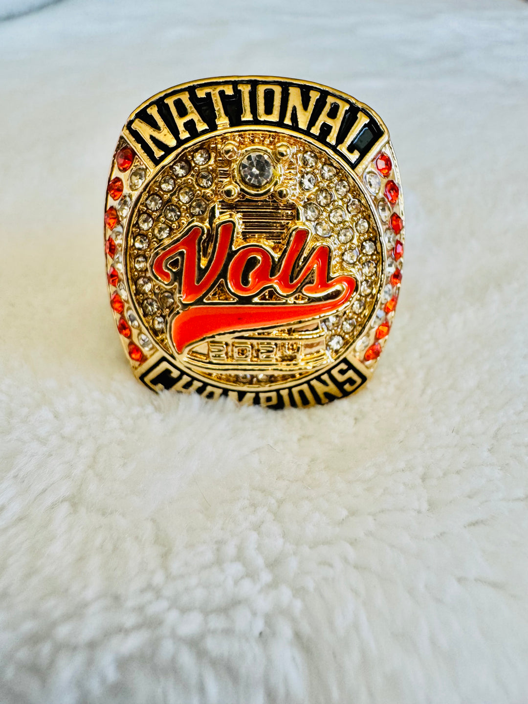 2024Tennessee Volunteers National Championship Ring, US Ship - EB Sports Championship Rings