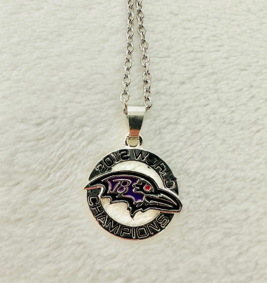 Baltimore Ravens Super Bowl Pendant, US Ship NFL 2012