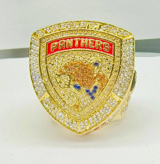 2024 New Florida Panthers Stanley Cup Championship Ring, US SHIPPER - EB Sports Championship Rings