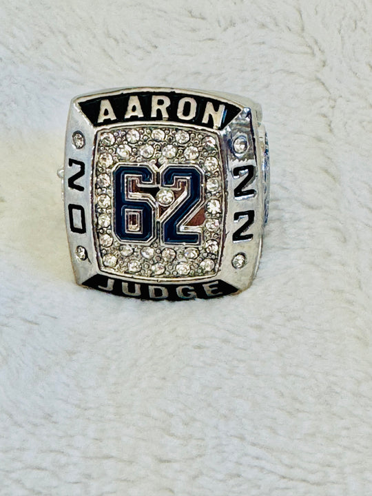 NEW YORK Yankees Aaron Judge 2022 #62 home run Ring, US SHIP