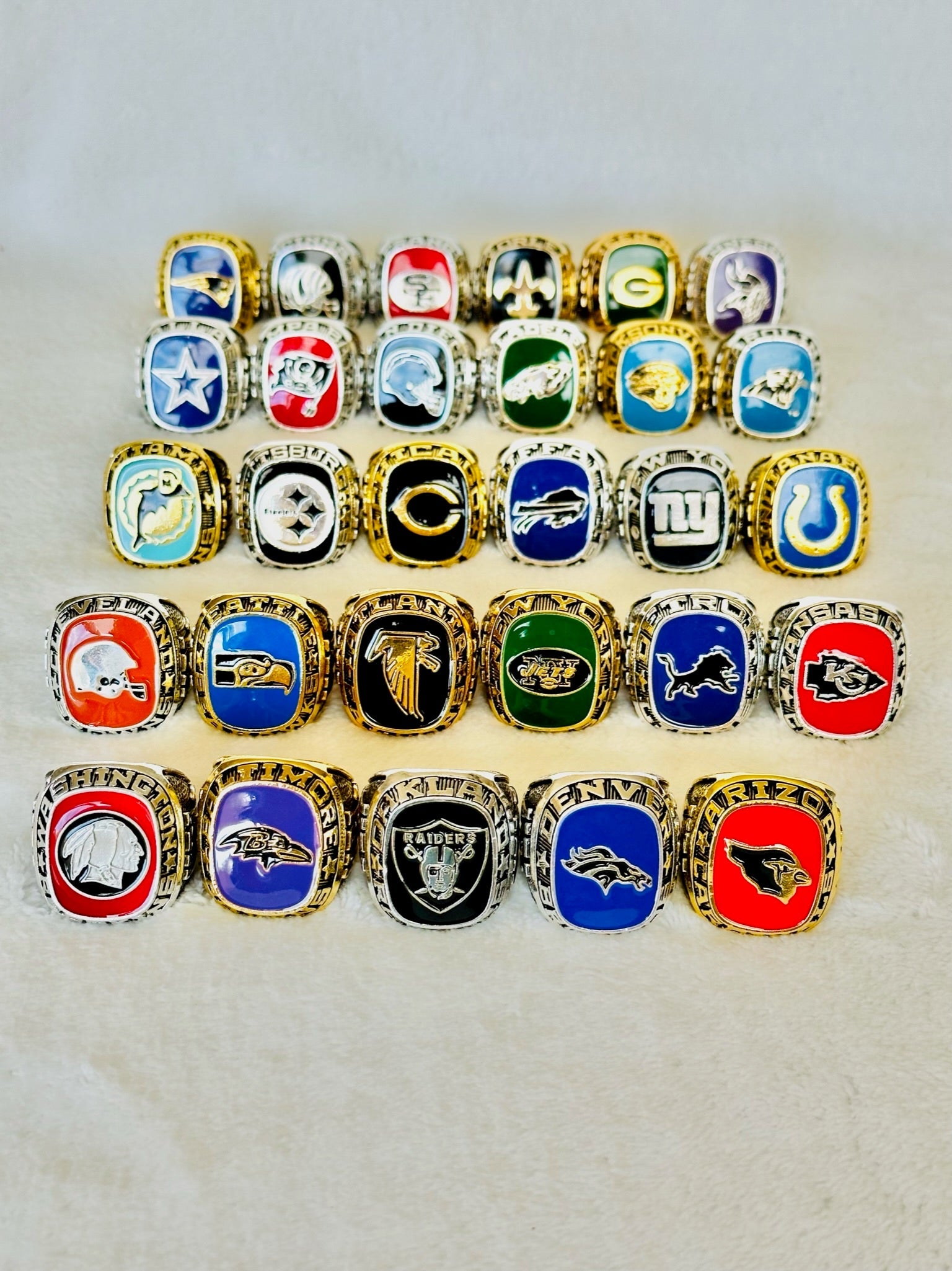 Balfour NFL Ring Set EB Sports Championship Rings