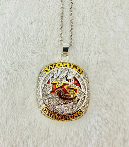 2023 Kansas City Chiefs Super Bowl Championship Pendant, US SHIP