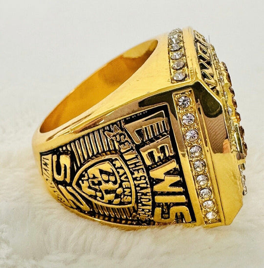 Baltimore Ravens Super Bowl Ring W Box, US Ship NFL 2000