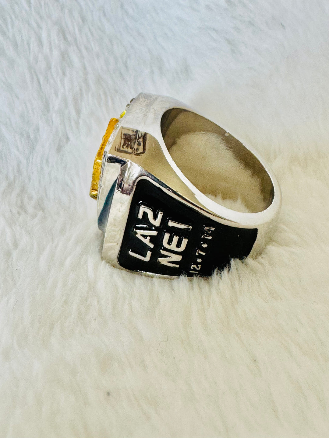 2014 MLS Cup LA Galaxy Championship Replica Ring, Stadium Giveaway - EB Sports Championship Rings