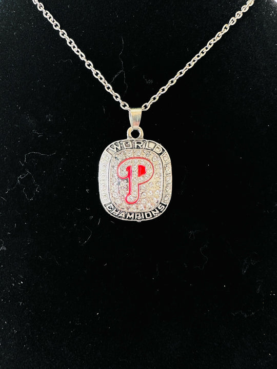 2008 Philadelphia Phillies World Series Championship Pendant - EB Sports Championship Rings