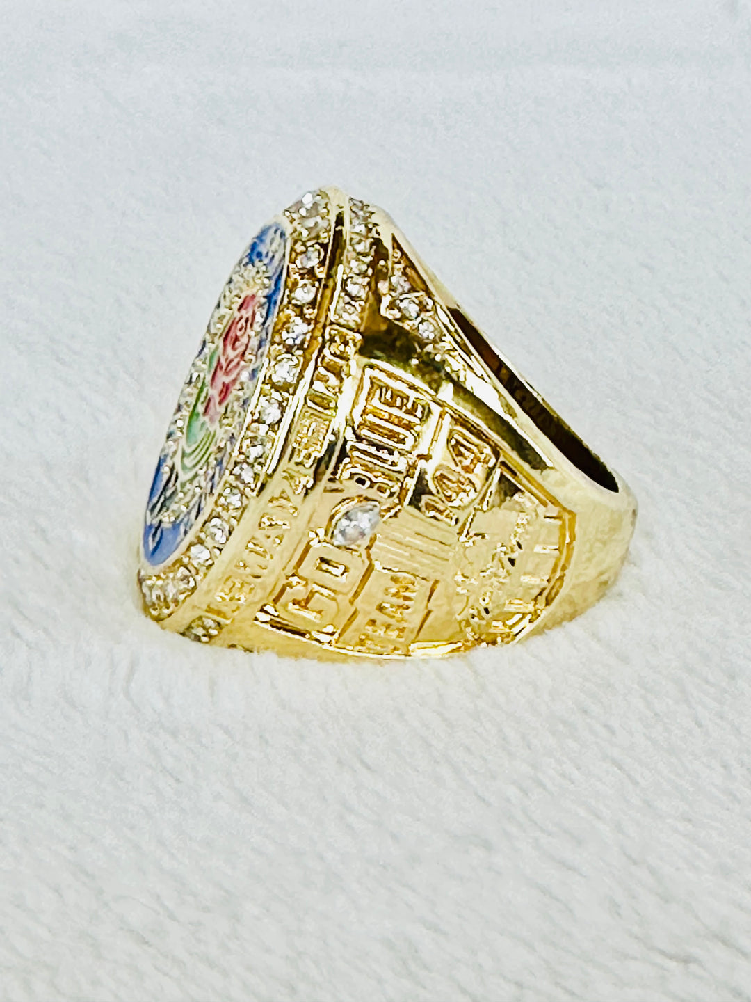 2024 Michigan Wolverines Rose Bowl Ring 24k, US SHIP - EB Sports Championship Rings