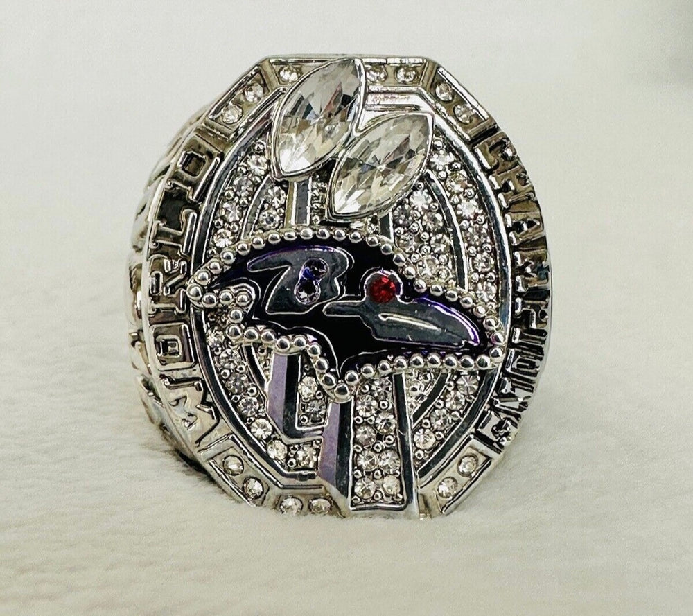 Baltimore Ravens Super Bowl Ring W Box, US Ship NFL 2012