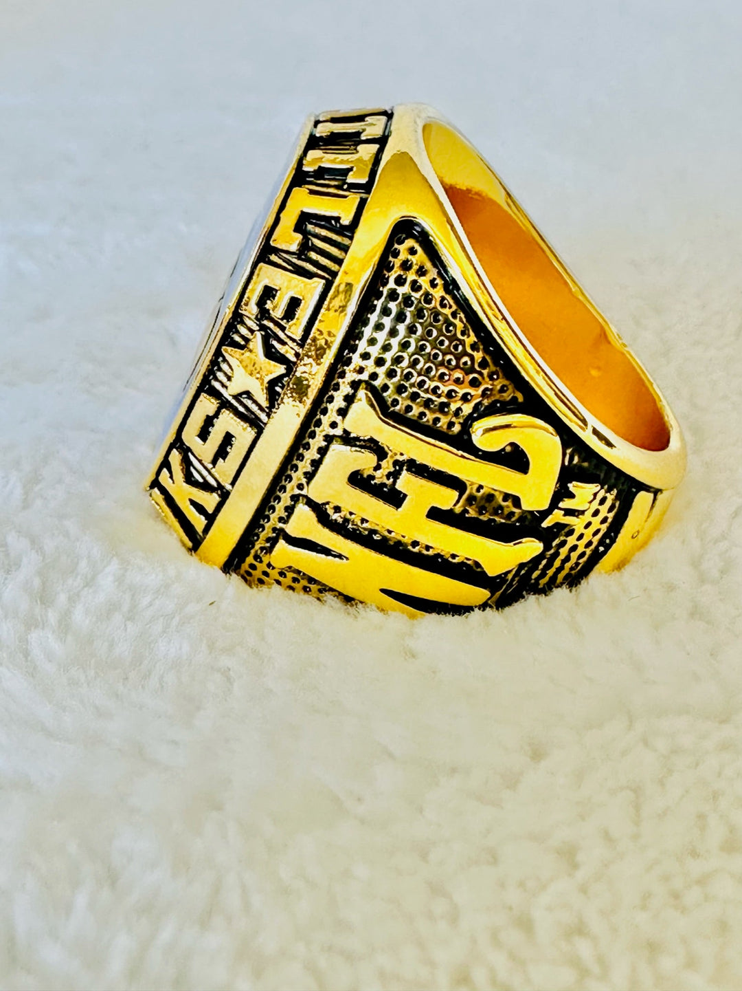 Seattle Seahawks Classic Balfour Gold Ring, USA SHIP - EBSports Championship Rings