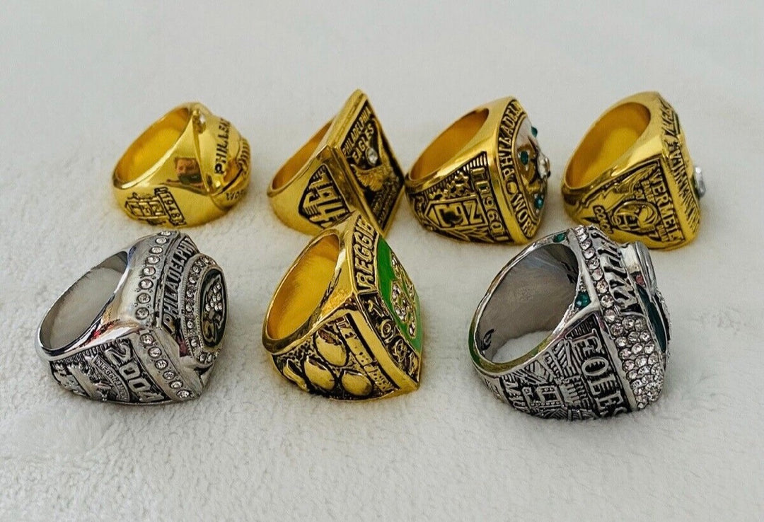 7 PCS Philadelphia Eagles Super Bowl Ring Set