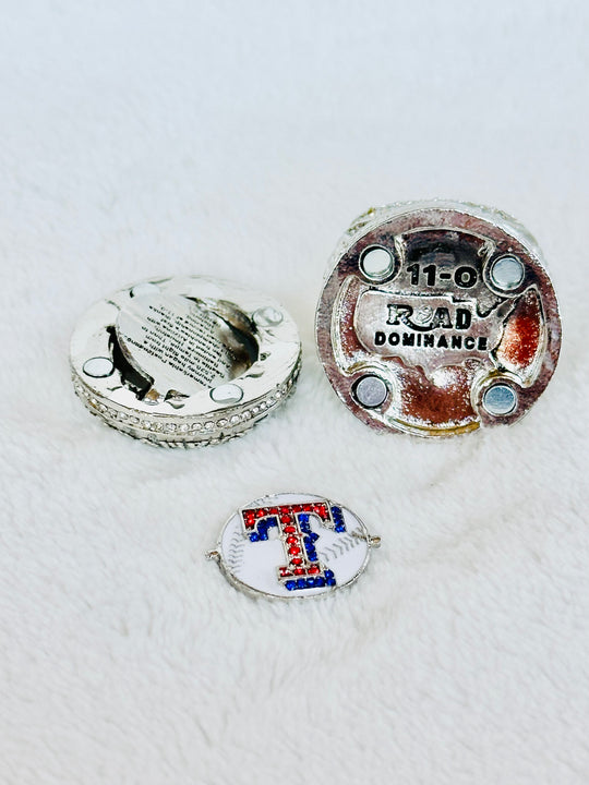 2023 TEXAS RANGERS World Series Championship RING W Box - EB Sports Championship Rings