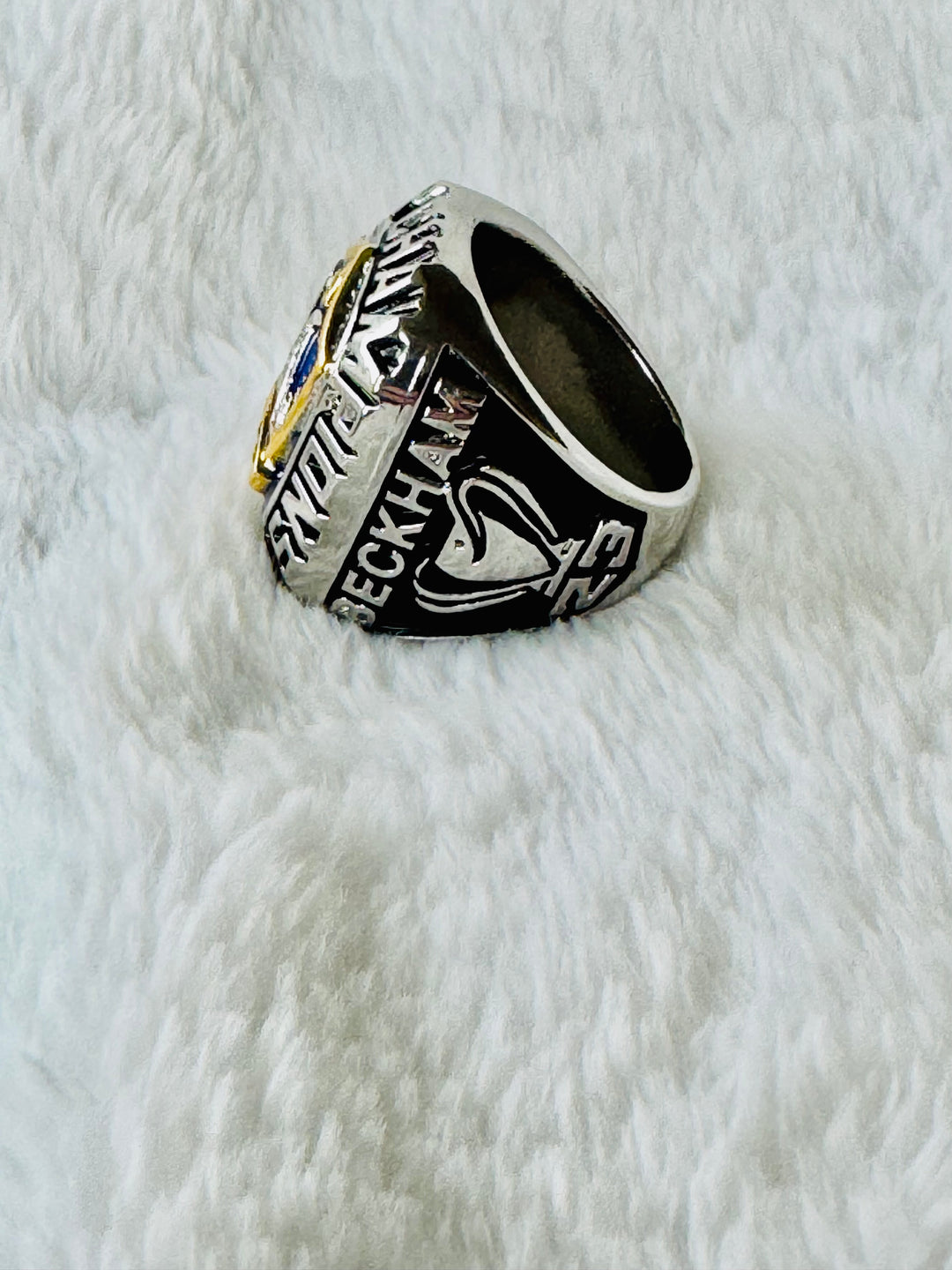 2011 MLS Cup LA Galaxy Championship Replica Ring Stadium Giveaway - EB Sports Championship Rings