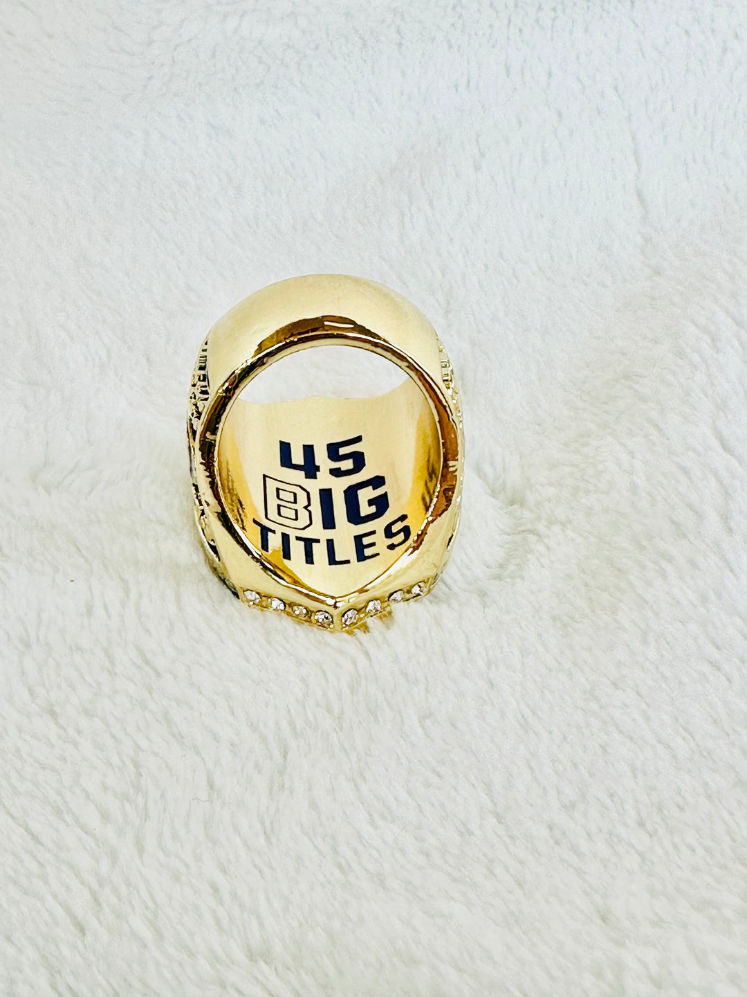2023 Michigan Wolverines Replica Big Ten Championship Ring 24k - EB Sports Championship Rings