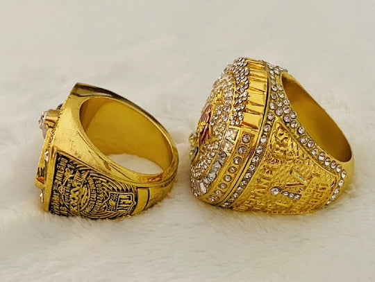 2 PCS Tampa Bay Buccaneers Super Bowl Ring Set, US SHIP 2002/20 - EB Sports Championship Rings