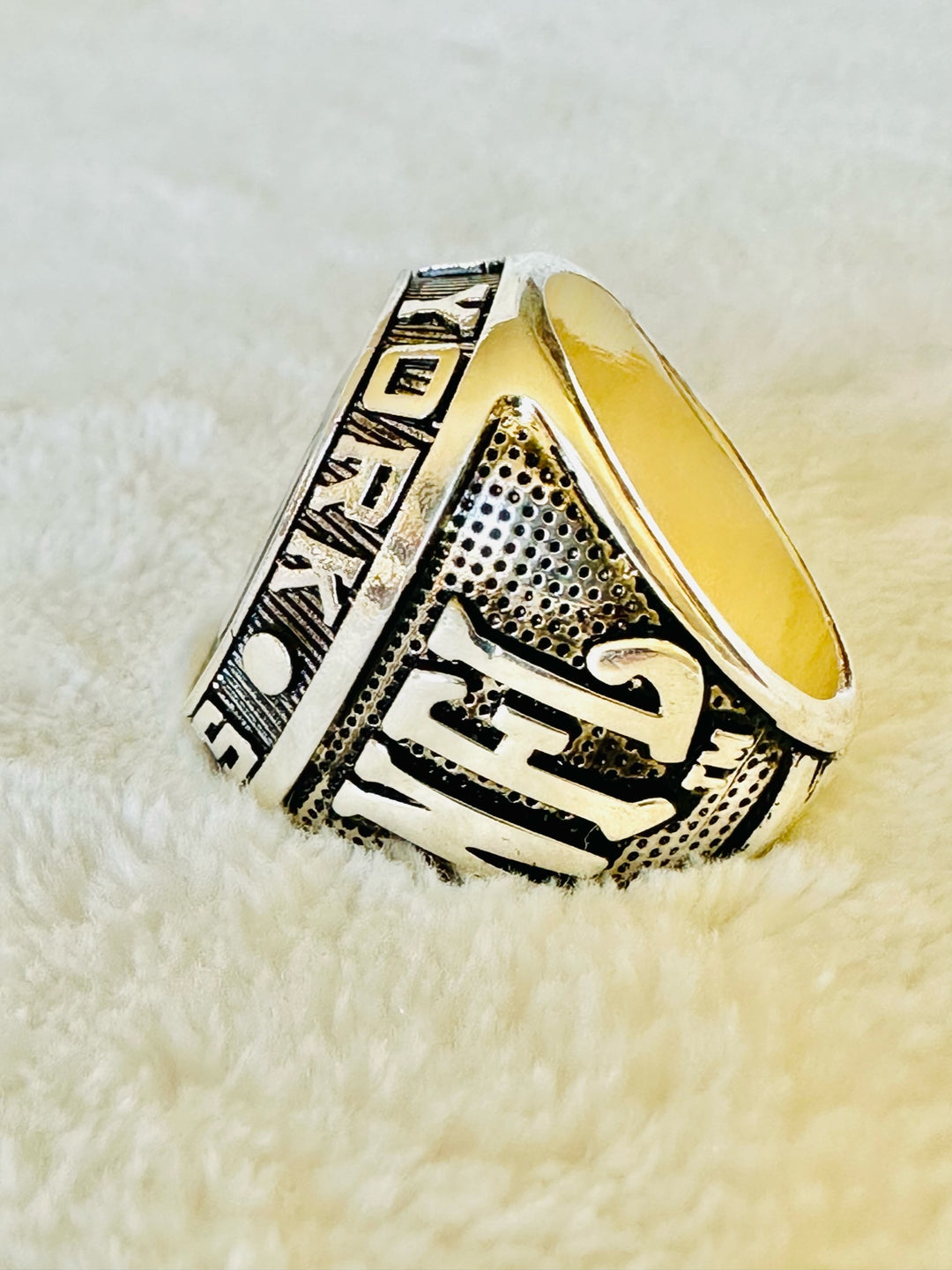 New York Giants Classic Balfour Silver Ring W Box, US SHIP NFL - EBSports Championship Rings