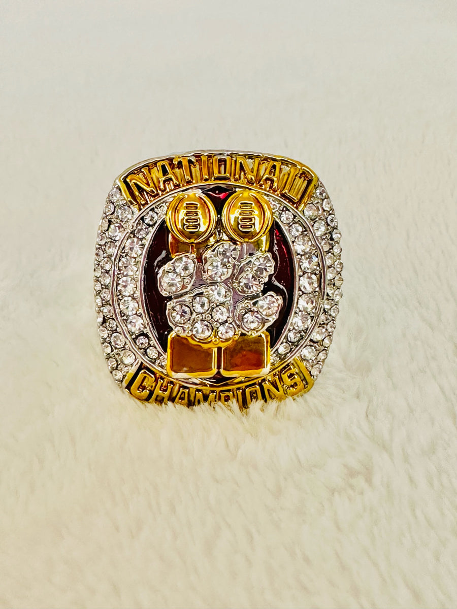 2018 Clemson Tigers National Championship Ring With Box EB Sports Championship Rings