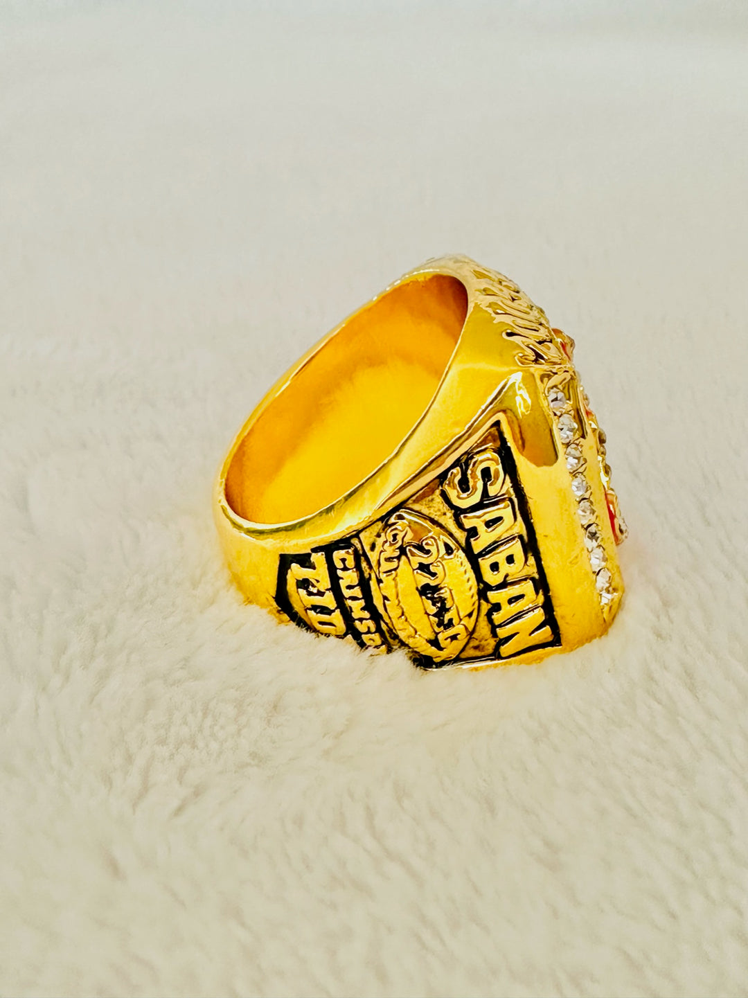 2009 Alabama Crimson Tide Championship Ring With Box - EB Sports Champion's Cache