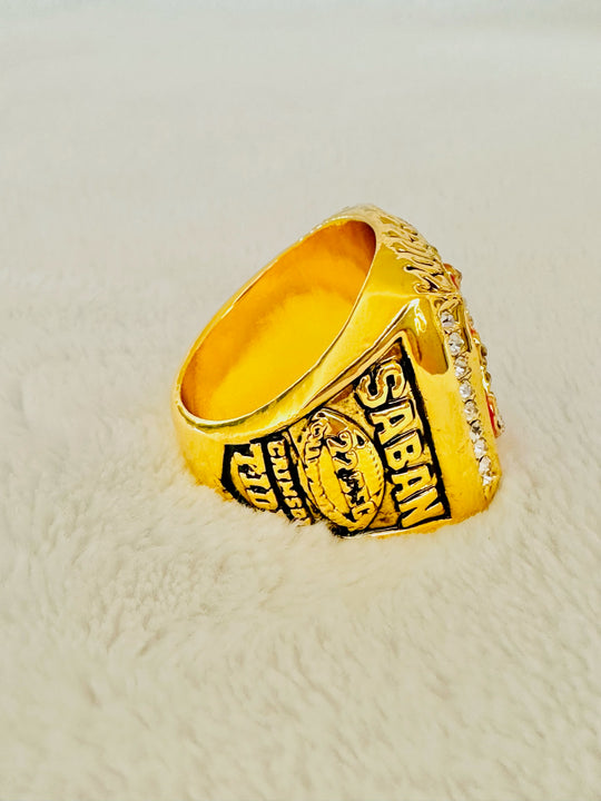 2009 Alabama Crimson Tide Championship Ring With Box - EB Sports Champion's Cache