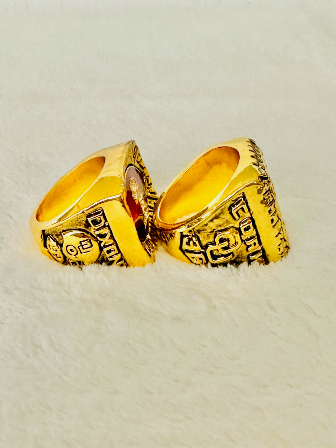 2 PCS Oklahoma Sooners Championship Ring Set - EB Sports Champion's Cache