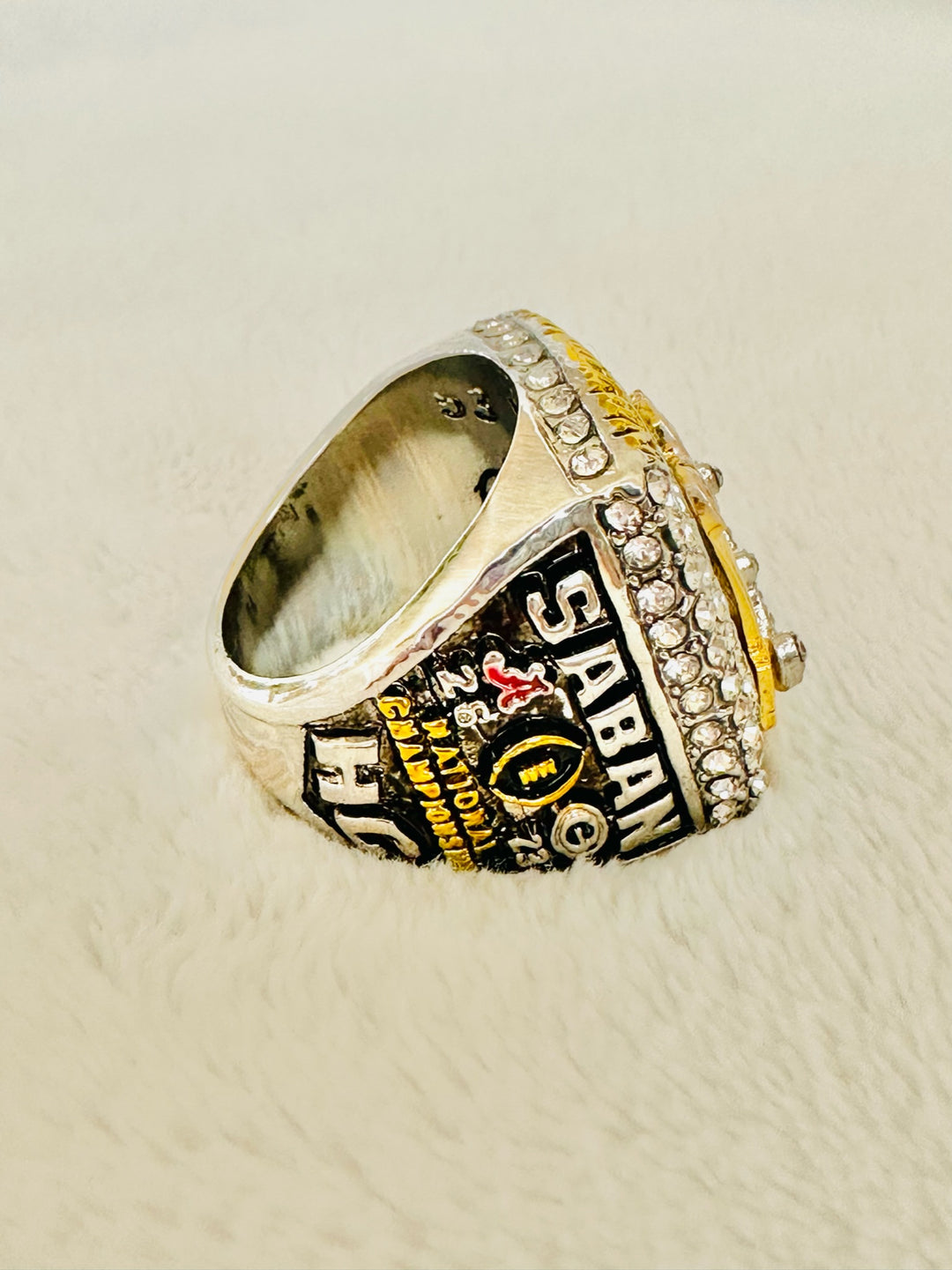 2017 Alabama Crimson Tide Championship Ring With Box - EB Sports Champion's Cache
