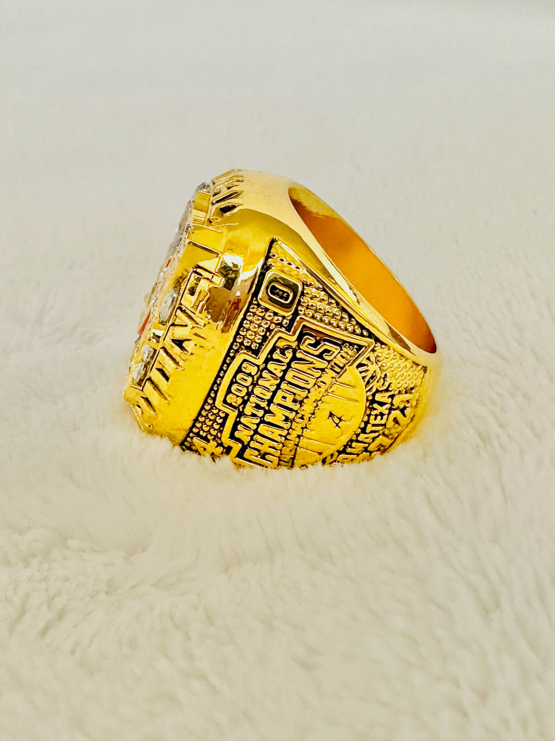 2009 Alabama Crimson Tide Championship Ring With Box - EB Sports Champion's Cache