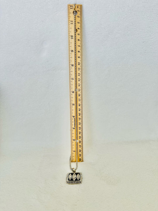 1983 Oakland Raiders Championship Super Bowl Pendant Necklace, US SHIP - EB Sports Champion's Cache