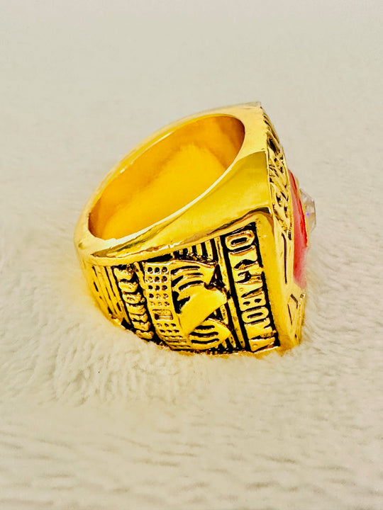 1987 Oklahoma Sooners Championship Ring - EB Sports Champion's Cache