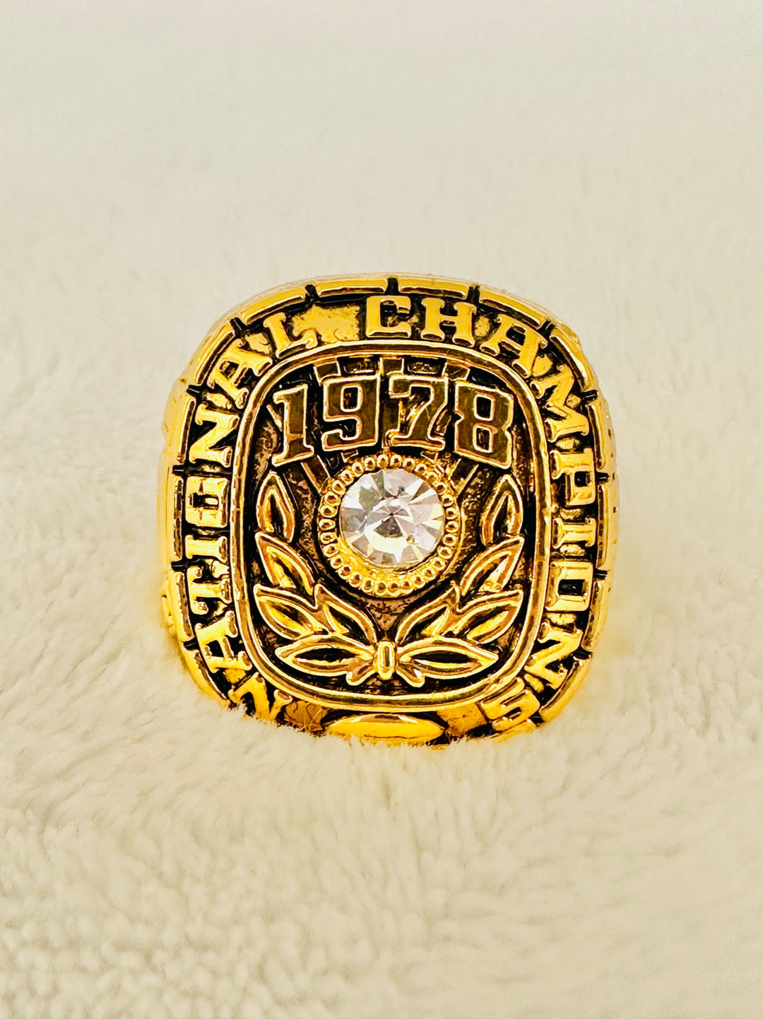1978 Alabama Crimson Tide Championship Ring With Box - EB Sports Champion's Cache