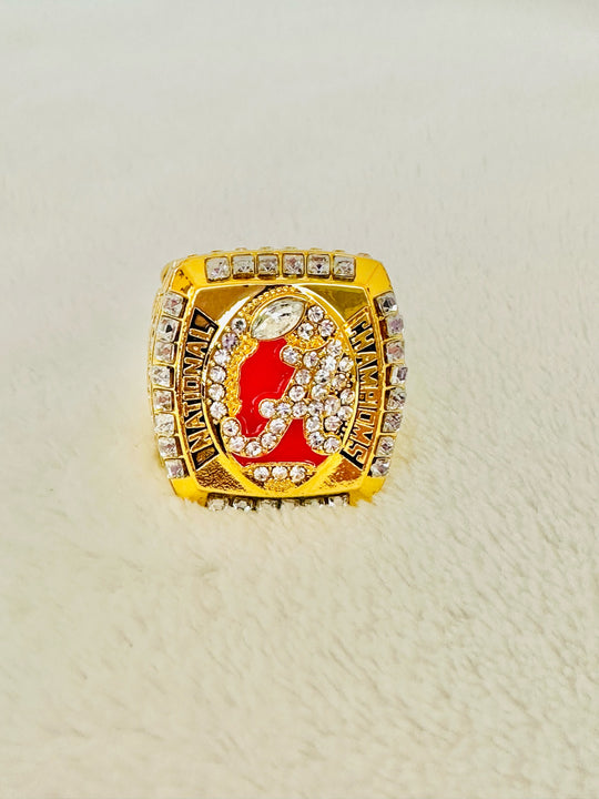 2012 Alabama Crimson Tide Championship Ring With Box - EB Sports Champion's Cache