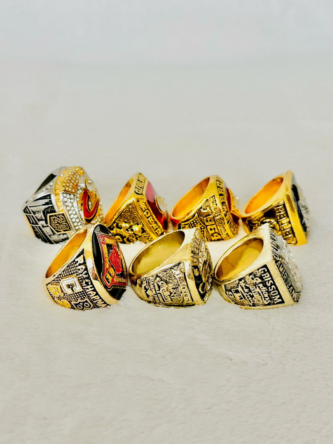 7 PCS Cleveland Browns, Indians, Cavaliers NFL, MLB, NBA ultimate collection - EB Sports Champion's Cache