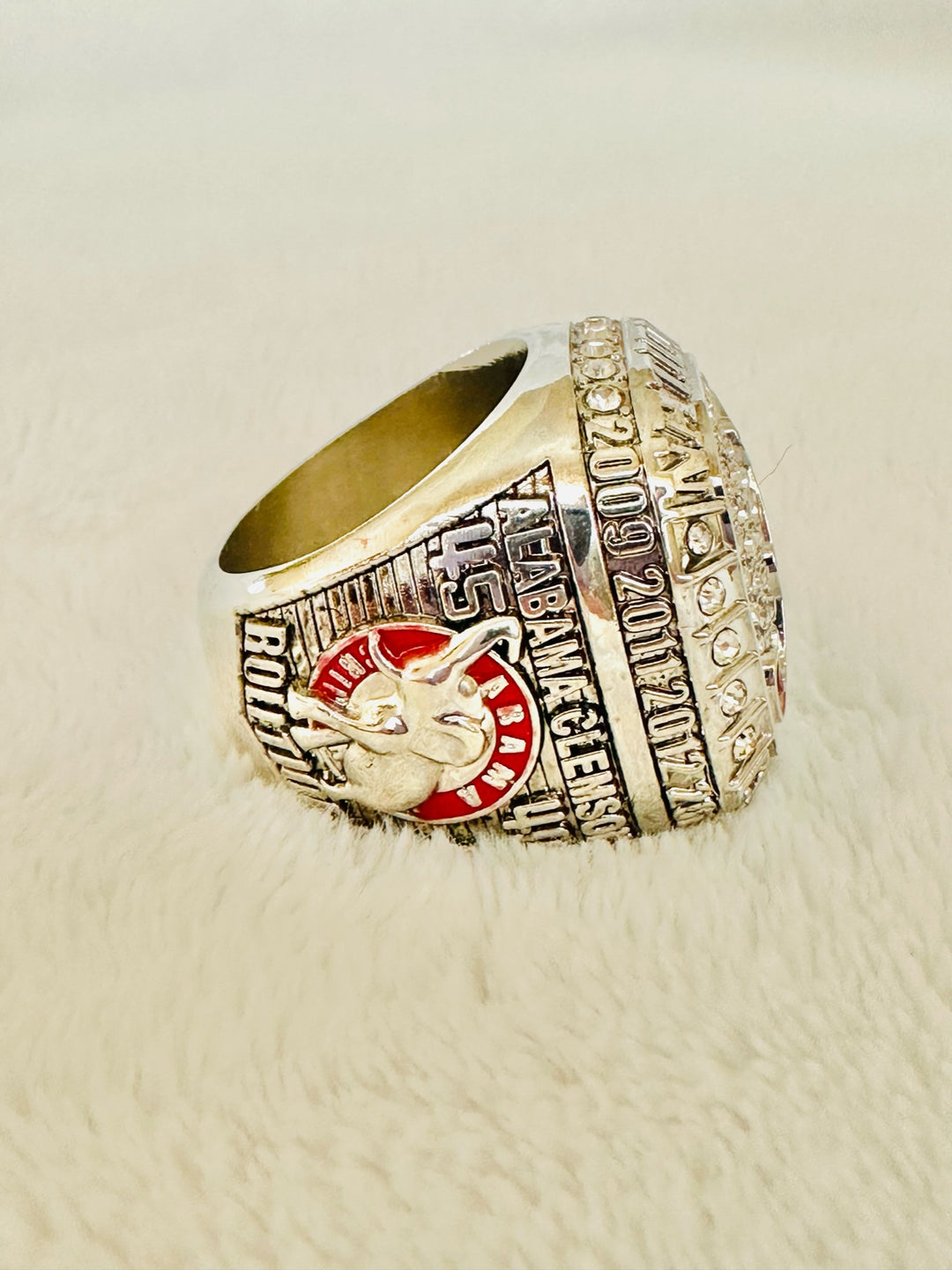2016 Alabama Crimson Tide Championship Ring With Box - EB Sports Champion's Cache