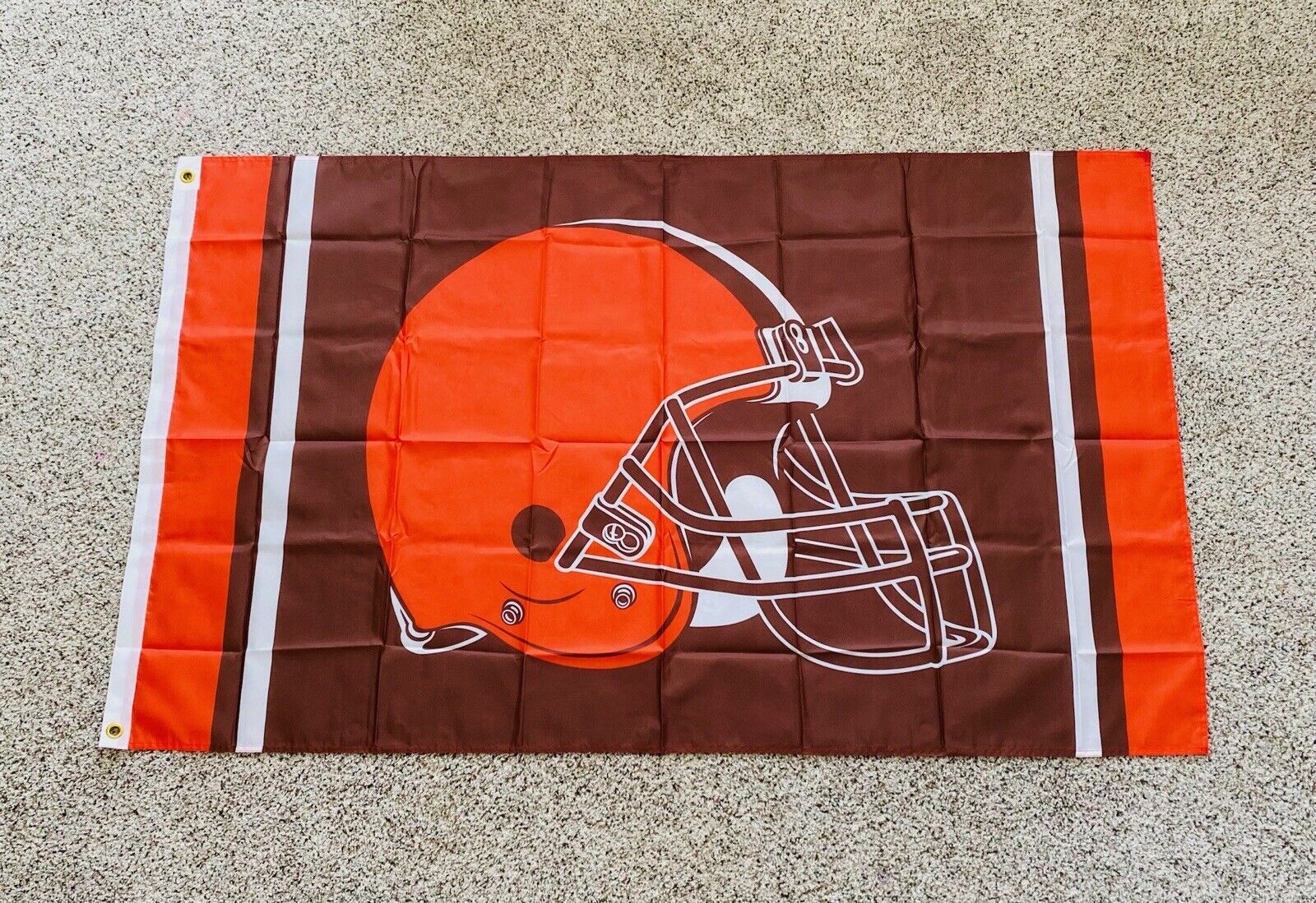 CLEVELAND BROWNS 3'X5' FLAG BANNER ***100% Full Color On Both Sides Of Flag*** - EB Sports Champion's Cache