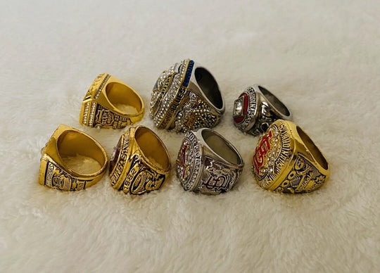 ST Louis Ultimate Collection Championship Ring SET, US Ship NFL/MLB/NHL - EB Sports Champion's Cache