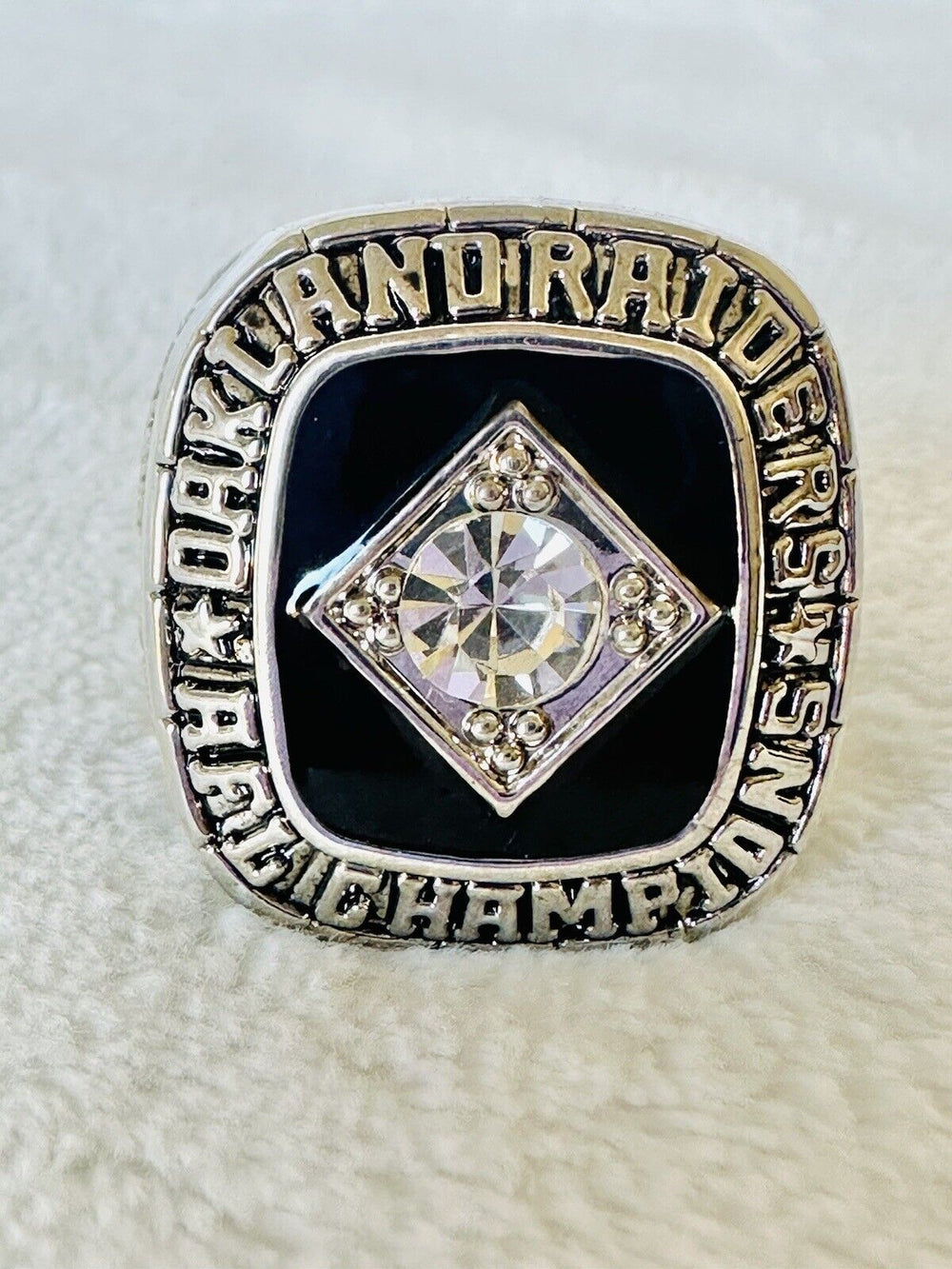 1967 Oakland Raiders Replica AFC Championship Ring W Box, US SHIP - EB Sports Champion's Cache