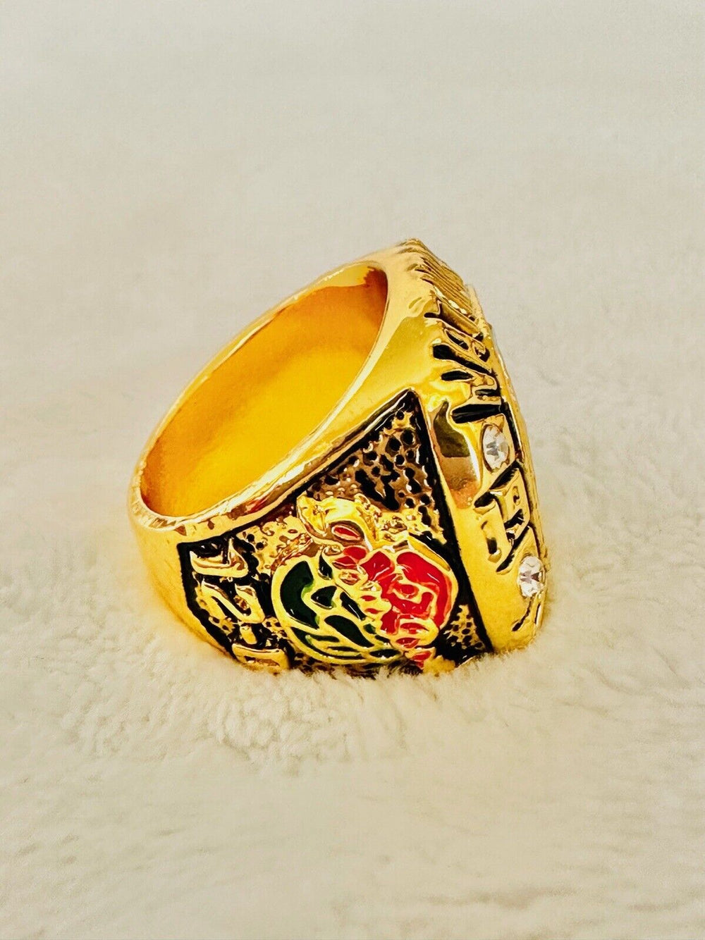 1997 Michigan Wolverines Replica Rose Bowl Championship Ring 24k, US SHIP - EB Sports Champion's Cache