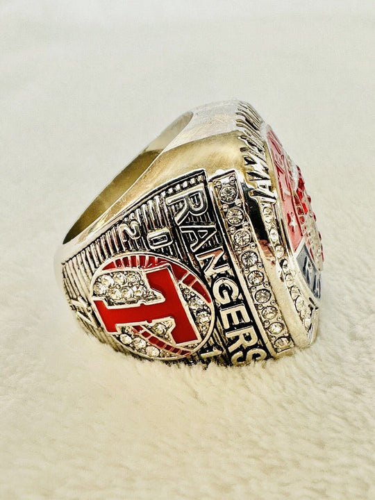 2011 TEXAS RANGERS American League Championship RING W Box,  SHIP - EB Sports Champion's Cache