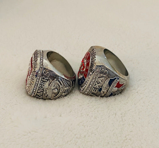 TEXAS RANGERS American League Championship RING Set,  SHIP - EB Sports Champion's Cache