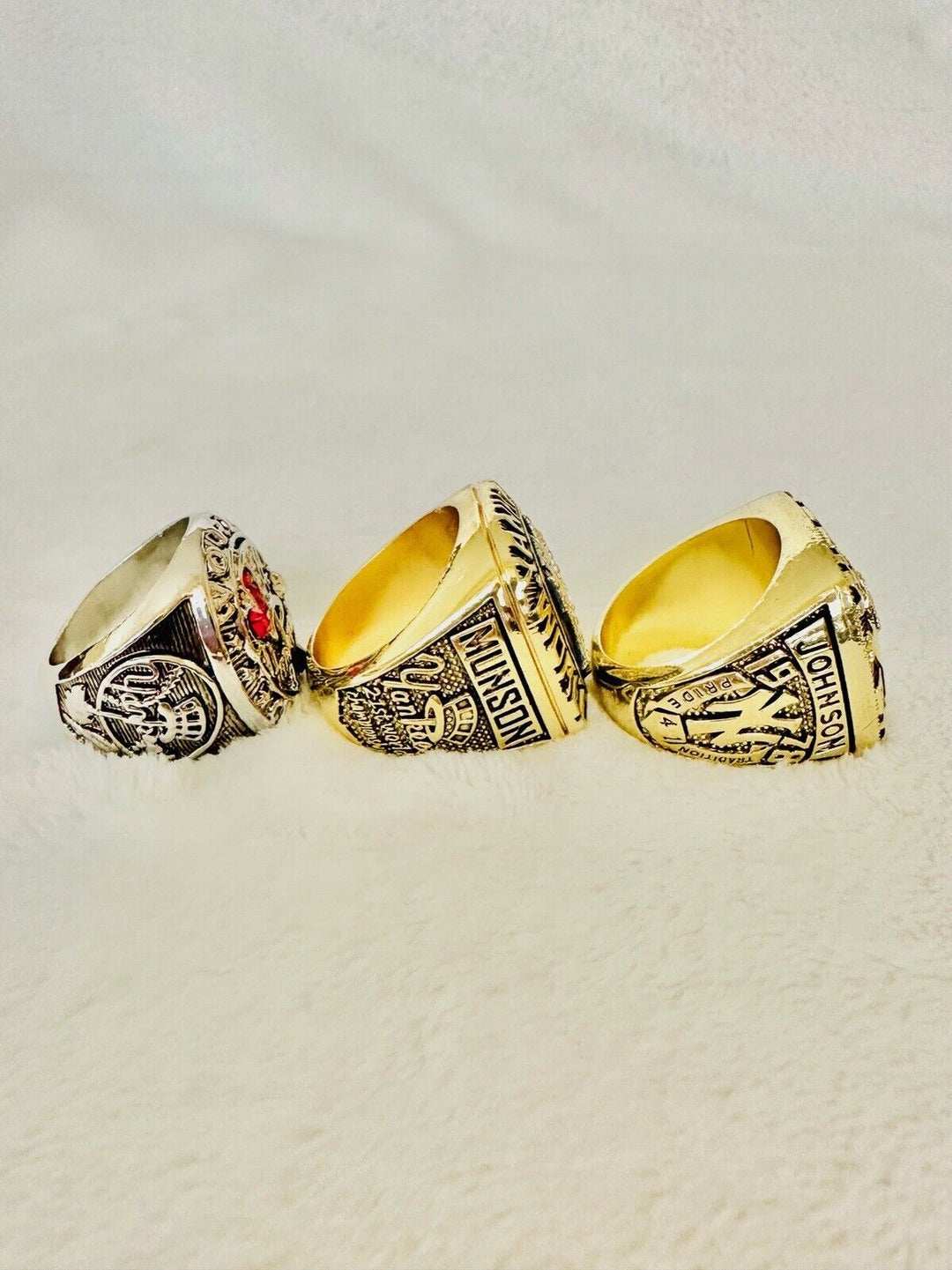 3 PCS NEW YORK Yankees World Series Champions Ring Set, US SHIP 1963/77/78 - EB Sports Champion's Cache