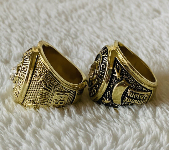 2 PCS Toronto Maple Leafs Stanley Cup Championship Ring Set,  SHIP 1964/67 - EB Sports Champion's Cache