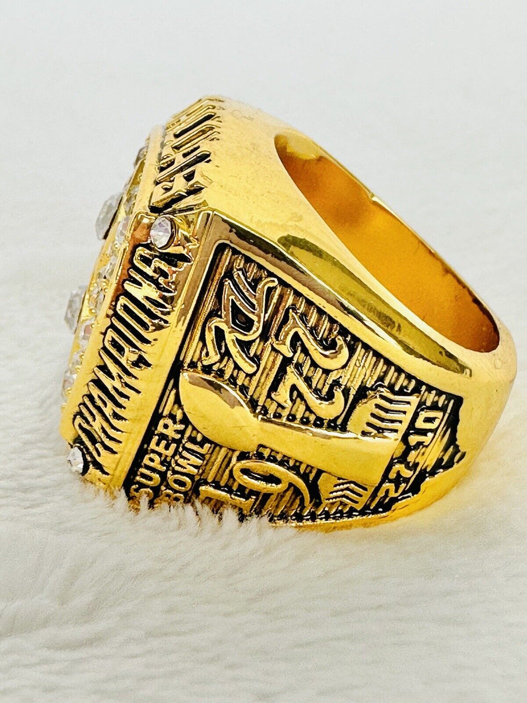 1977 Dallas Cowboys Championship Ring W Box, Roger Staubach, US SHIP - EB Sports Champion's Cache