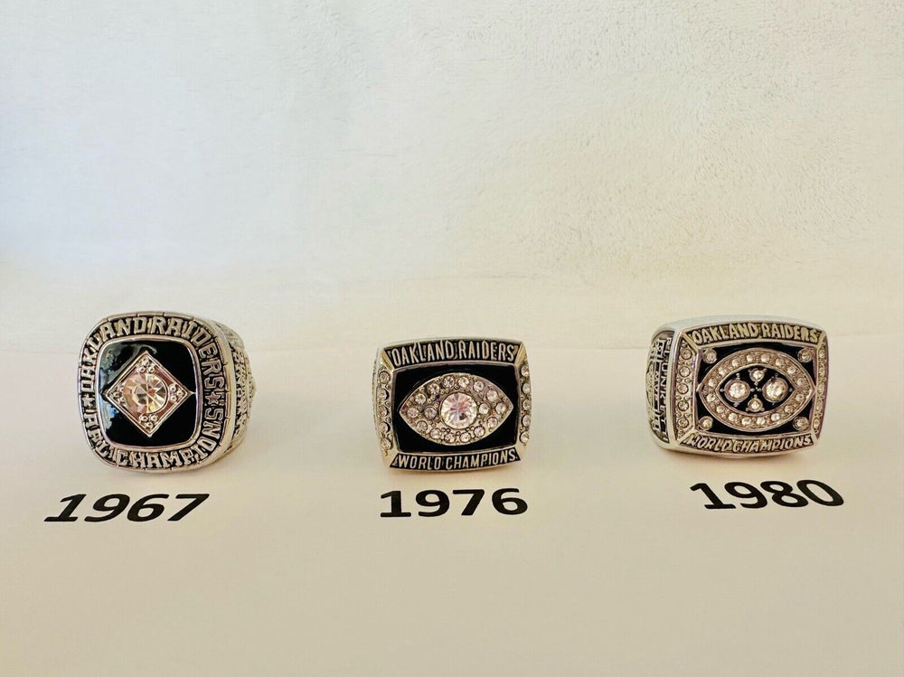 Oakland Raiders Replica Championship Ring, US SHIP, PICK YOUR RING!!! - EB Sports Champion's Cache