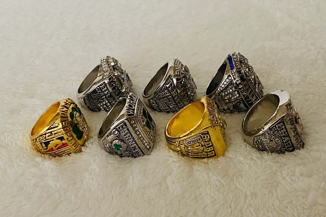 Boston Ultimate Collection Championship Ring SET, US Ship NFL/NBA/NHL - EB Sports Champion's Cache