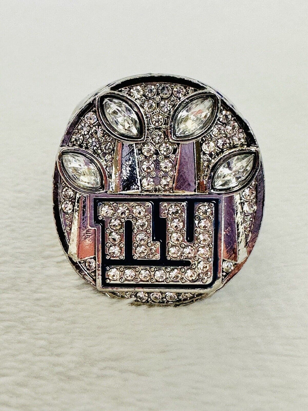 2011 New York Giants Championship Ring W Box, US SHIP - EB Sports Champion's Cache